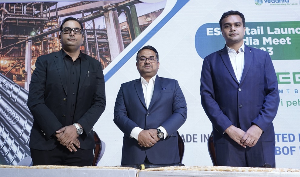 ESL Steel Limited, Vedanta Group company, starts its foray into National Retail Steel Sales from Bihar with TMT Bars 