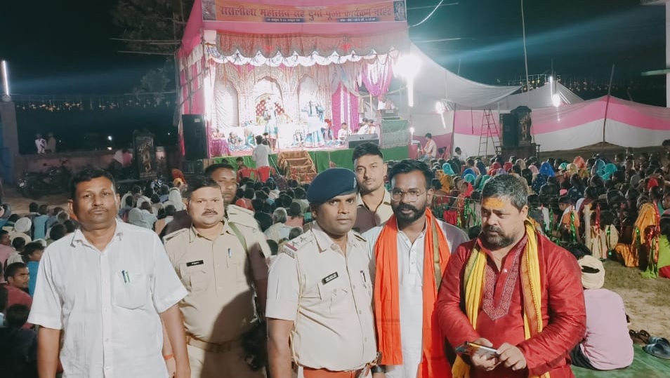 Patna Police at Durga Puja