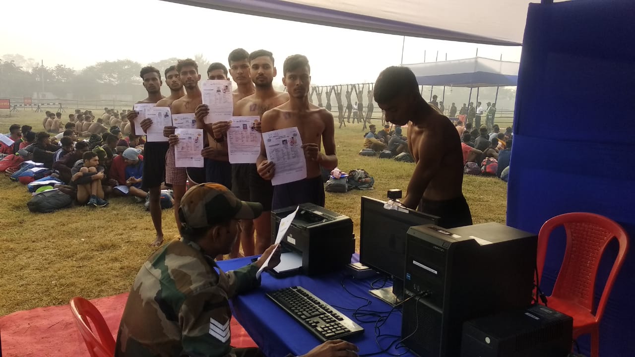 Agniveer Recruitment Rally at Danapur