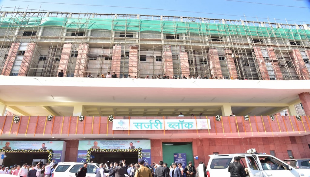 Bihar Chief Minister inaugurated various schemes at DMCH.