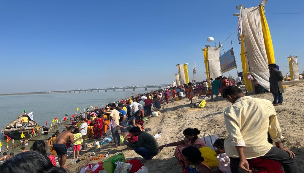 Chhat Ghat at Patna