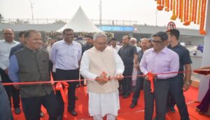 Bihar CM Nitish Kumar Inaugurates Phase-2 of Lohia Path Chakra Project in Patna