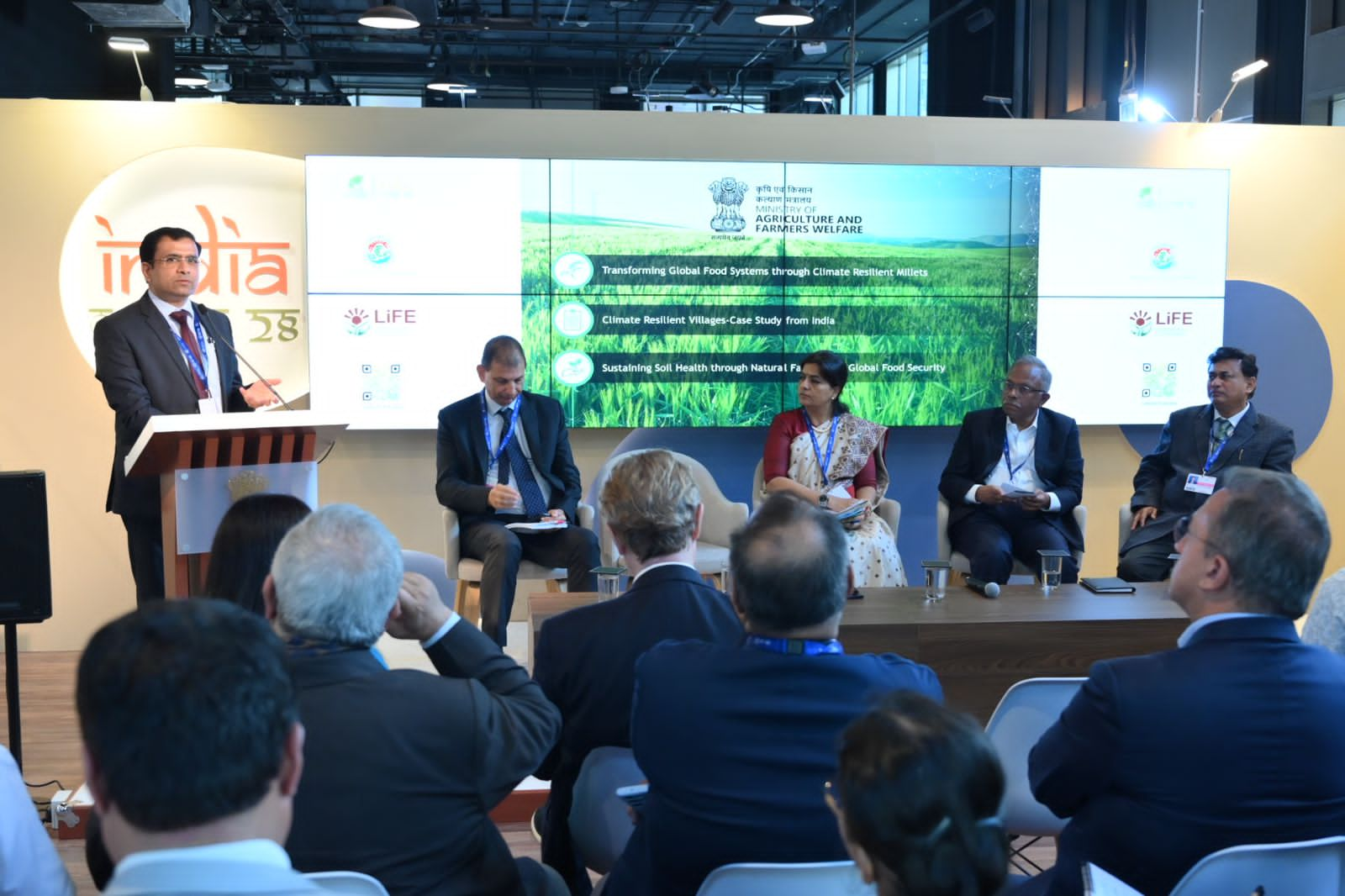 Bihar’s Soil Conservation and Climate-Resilient Agriculture Practices Receive Global Acclaim at COP28 in Dubai
