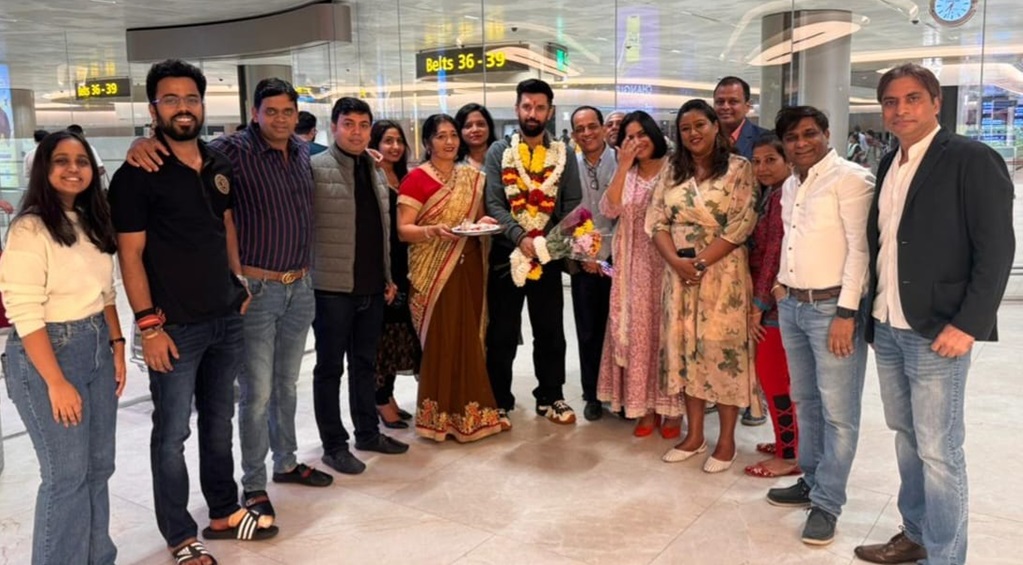 Chirag Paswan in Singapore