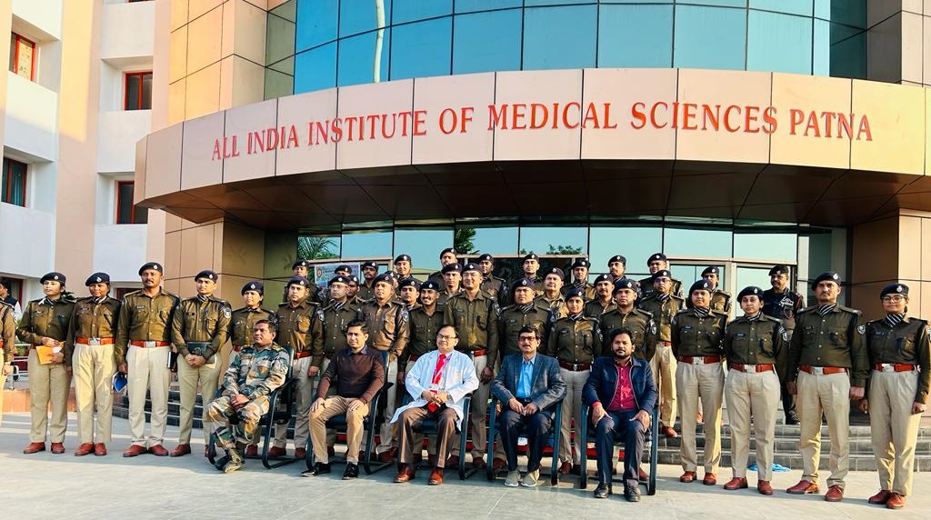 DySP training at AIIMS Patna