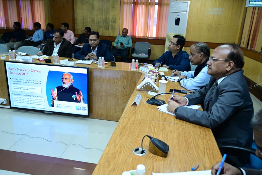 Seminar on Net Zero Carbon Emission Held at East Central Railway Headquarters