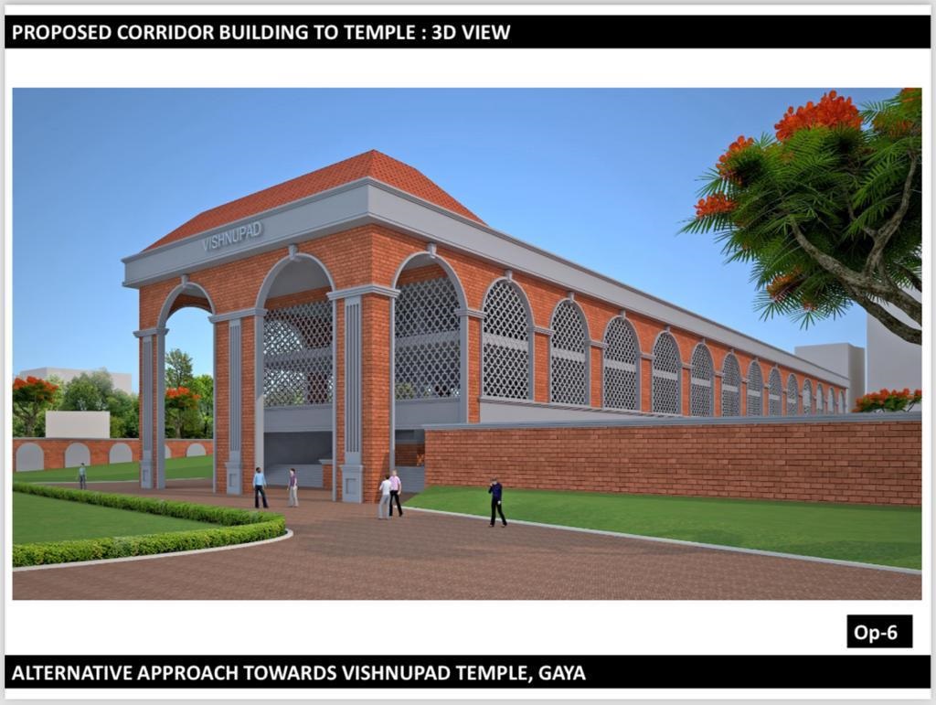 Proposed Gaya Corridor Vishnudip Temple