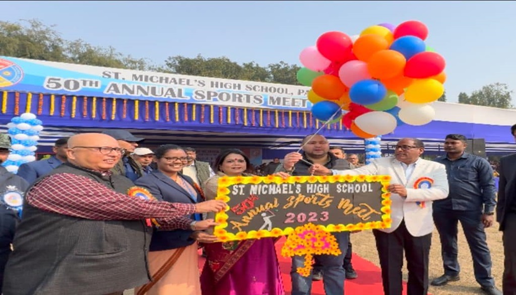 Bihar Deputy Chief Minister Tejashwi Yadav Advocates for Sports and Education at St. Michael High School's Annual Sports Day