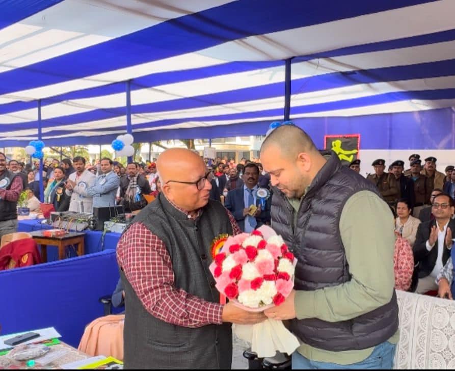 Bihar Deputy Chief Minister Tejashwi Yadav Advocates for Sports and Education at St. Michael High School's Annual Sports Day