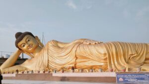 Sleeping Buddha in Bodh Gaya