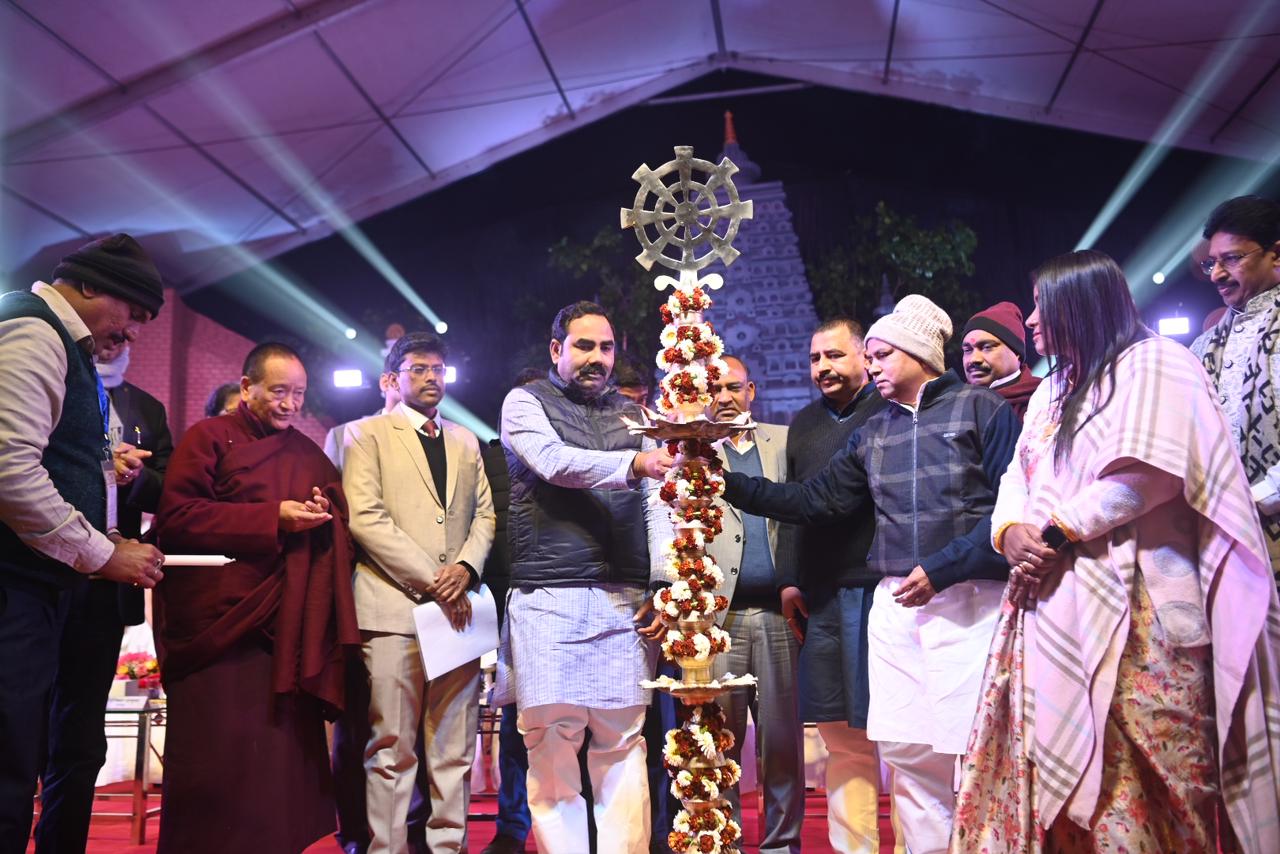 Bodh Mahotsav Kicks Off in Bodh Gaya with Spiritual Enrichment and Cultural Extravaganza