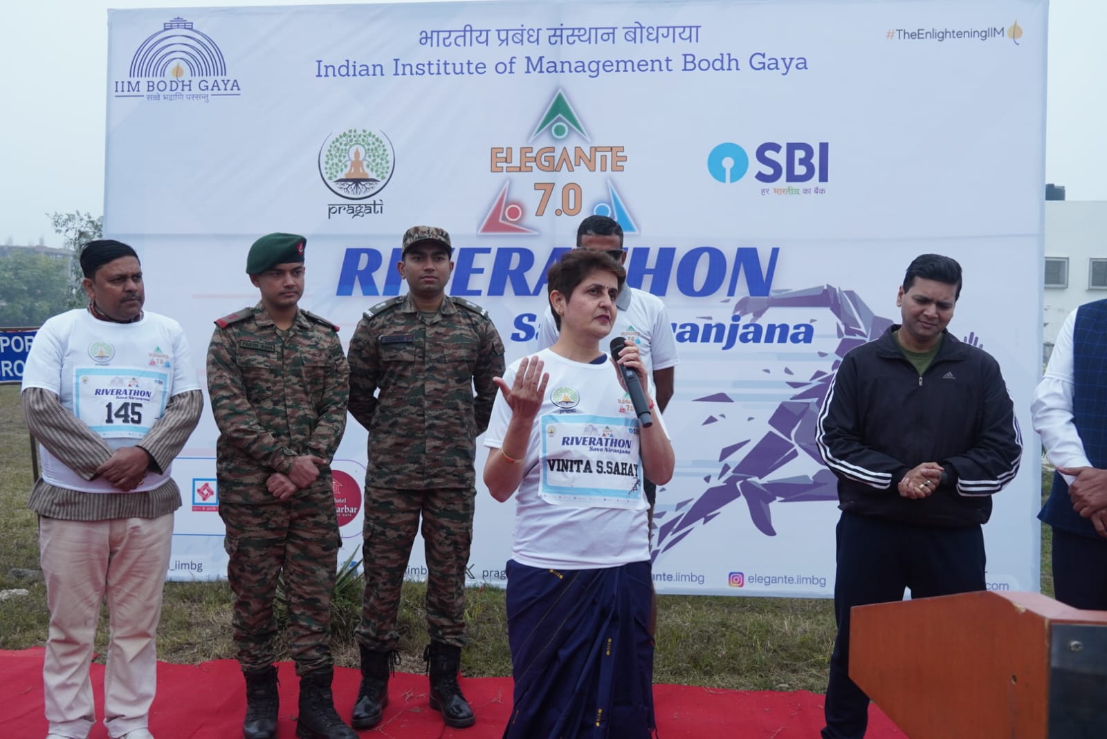 IIM Bodhgaya Organizes “Riverathon – Save Niranjana” Marathon to Promote River Conservation