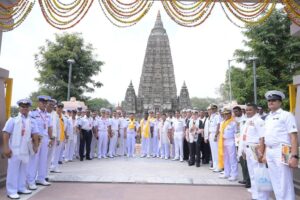 Bodh Gaya Navy officers