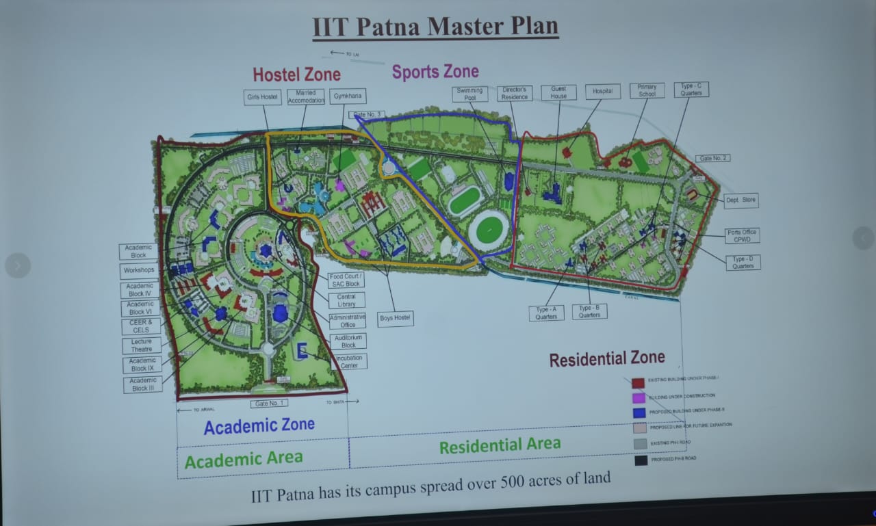 CM Nitish Reviews IIT Patna Campus on the eve of Phase-2 Inauguration by PM Modi