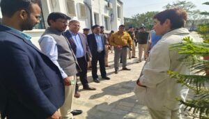 Gaya District Magistrate Conducts Inspection of IIM Bodh Gaya Campus