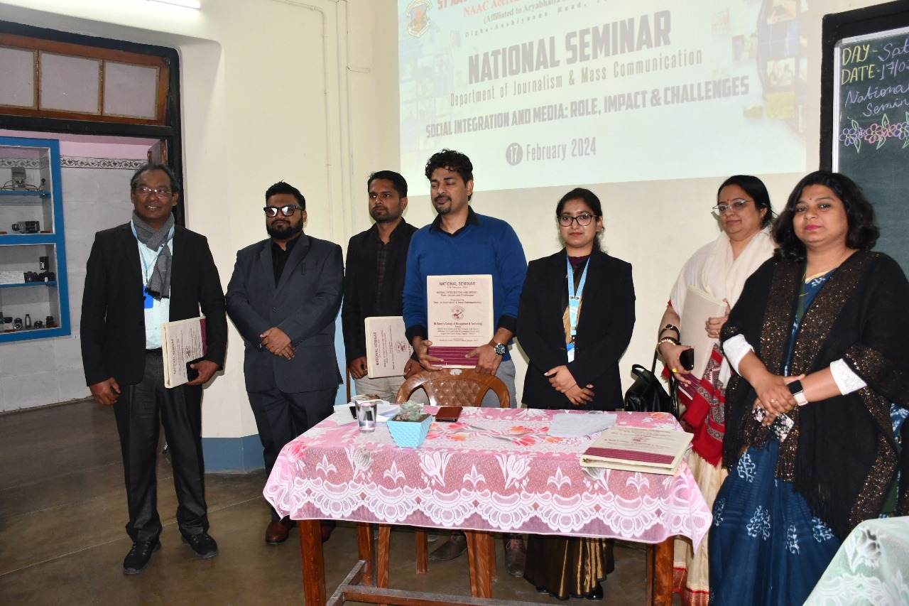 SXCMT Patna Hosts National Seminar on Media & Social Integration