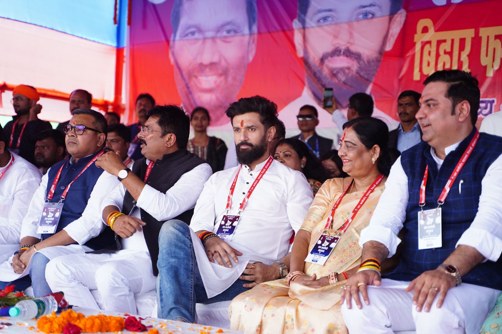 Chirag Paswan Vows Unyielding Alliance with People of Bihar Amidst Political Stir Ahead of Lok Sabha Elections