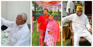 A Colorful Holi Celebration: Lalu Prasad's Family Spreads Joy Across Two Cities