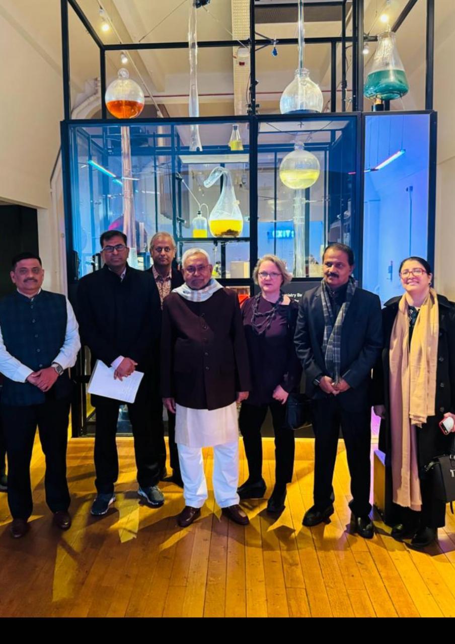 Bihar Chief Minister Nitish Kumar Explores Science Museum London, Plans for Innovation in Patna Science City