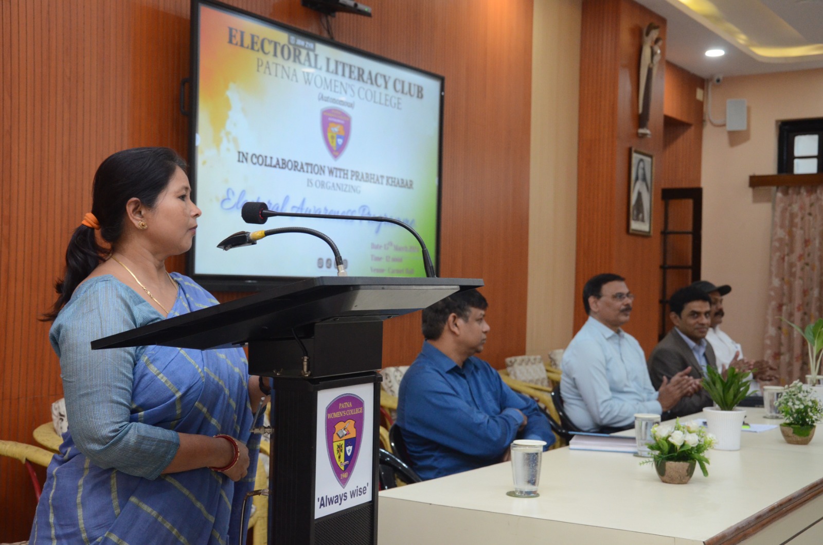 Electoral Awareness Programme Held at Patna Women’s College