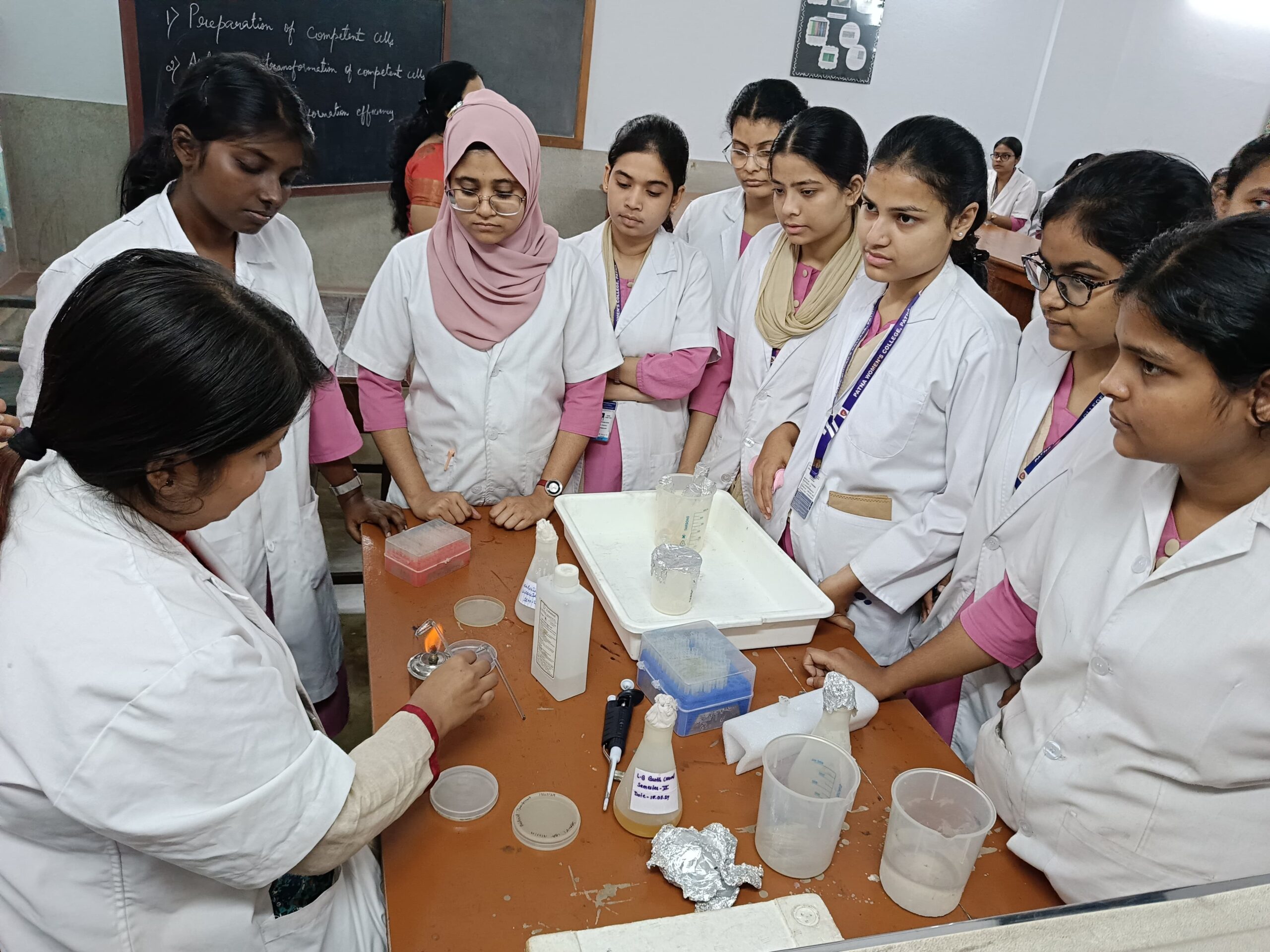 Patna Women's College Hosts Workshop on Genetic Transformation of Pseudomonas sp.

