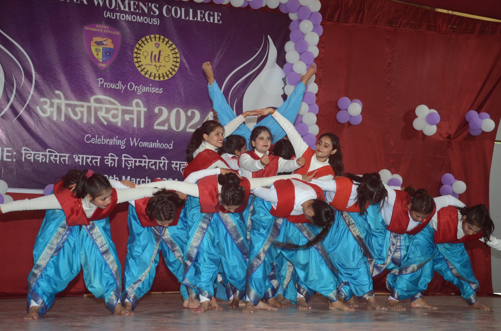 Patna Women's College Celebrates International Women's Day with "Ojaswini-2024" Festivities