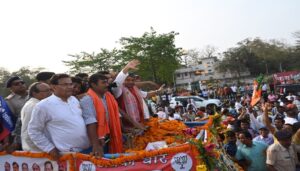 Ravi Shankar Prasad Receives Warm Welcome in Patna Sahib Ahead of Lok Sabha Candidacy