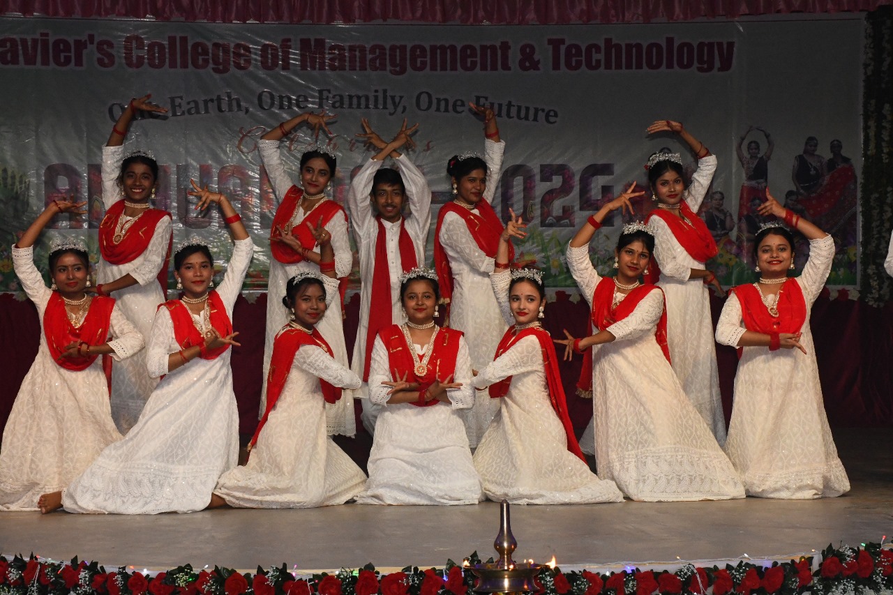 St. Xavier’s College of Management & Technology Celebrates 12th Annual Day with Enthusiasm