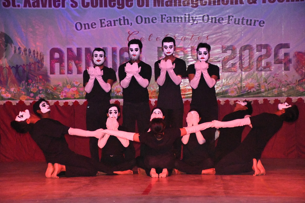 St. Xavier’s College of Management & Technology Celebrates 12th Annual Day with Enthusiasm