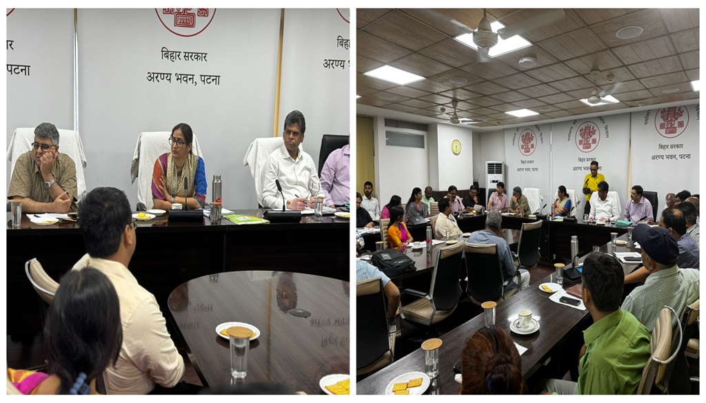 Feedback Meeting on Climate Resilient and Low Carbon Pathway for Bihar Held in Patna