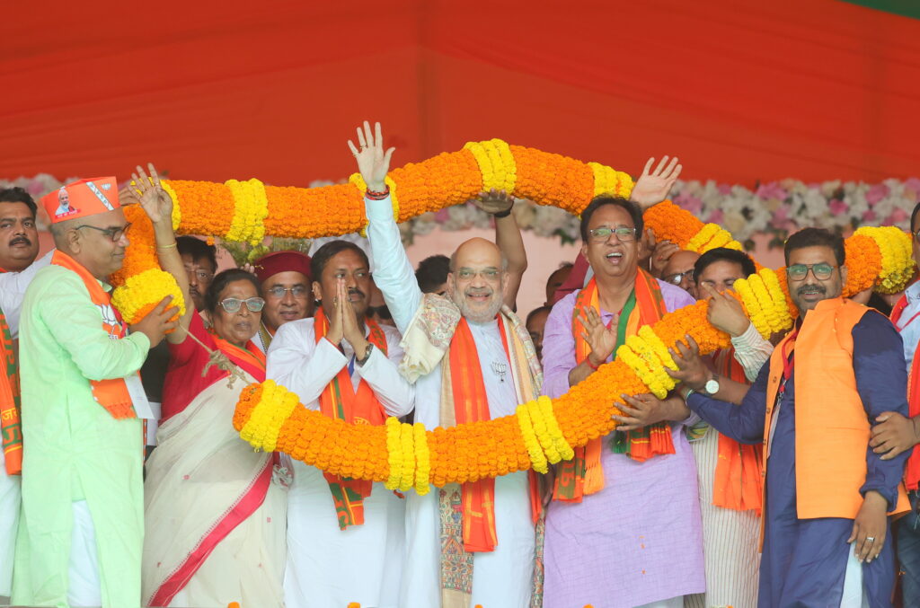 Amit Shah in Bettiah