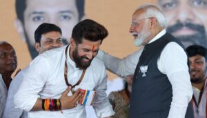 Chirag Paswan with PM Modi