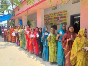 Fourth Phase Bihar Polls: 56.85% Voter Turnout on Five Seats, 2.3% Dip Compared to Previous Election; Begusarai Records Highest, Munger Lowest