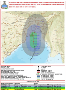 Cyclonic Storm Remal to Impact Bengal and Bangladesh; Bihar Braces for Heat and Storms