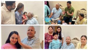 Lalu Yadav Celebrates 77th Birthday with Family and Party Leaders