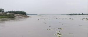 Mahananda River flooded