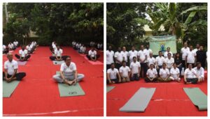 Yoga Day Celebrations at Patna DMRC Office