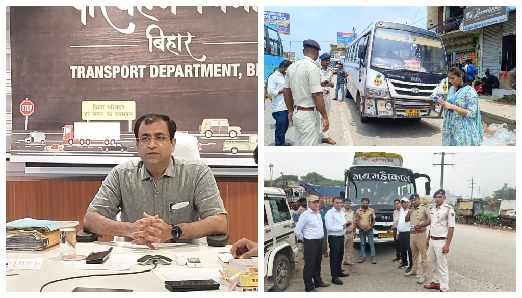 Bihar Conducts Statewide Bus Inspection Campaign, Takes Action Against Violations