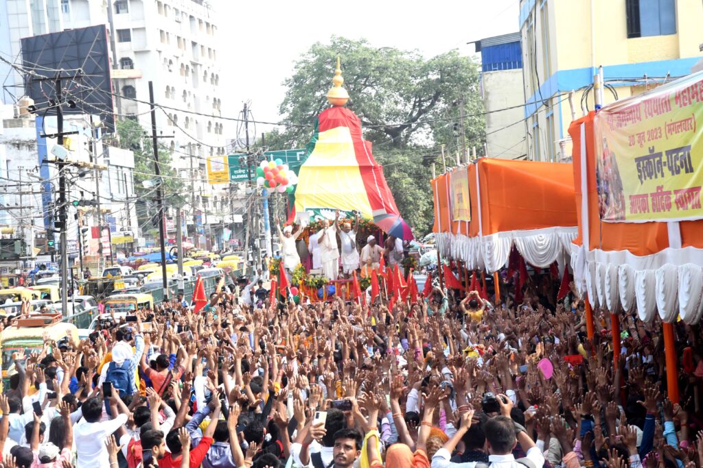 Lord Jagannath's Grand Rath Yatra to Begin from Patna's ISKCON Temple