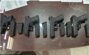 austrian pistols seized from Lawrence Bishnoi Gang