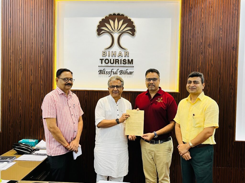 Taj City Center Receives Letter of Intent from Bihar Tourism Minister