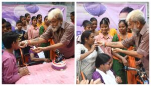 Bhojpuri Actress Akshara Singh's Birthday Celebration Brings Joy to Differently Abled Children