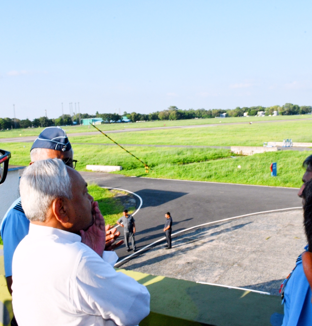 Bihar CM Nitish Kumar Inspects Site Bihta Airbase, Urges Speedy Construction of Civil Enclave