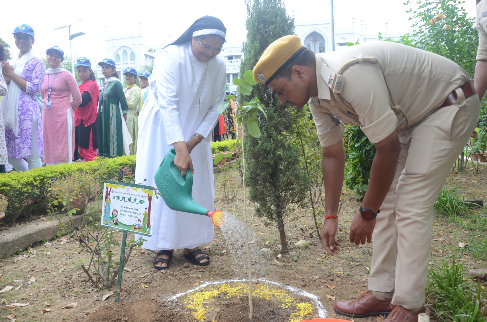 Union and Bihar Environment Secretaries Jointly Lead “Ek Ped Maa Ke Naam” Campaign at Patna Women’s College