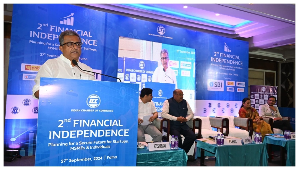 Bihar Government Focuses on Financial Independence for Startups and MSMEs at ICC Conference