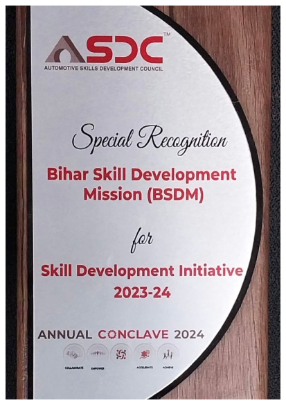 Bihar's Shakti Program Honored at National Level in ASDC Annual Conclave 2024