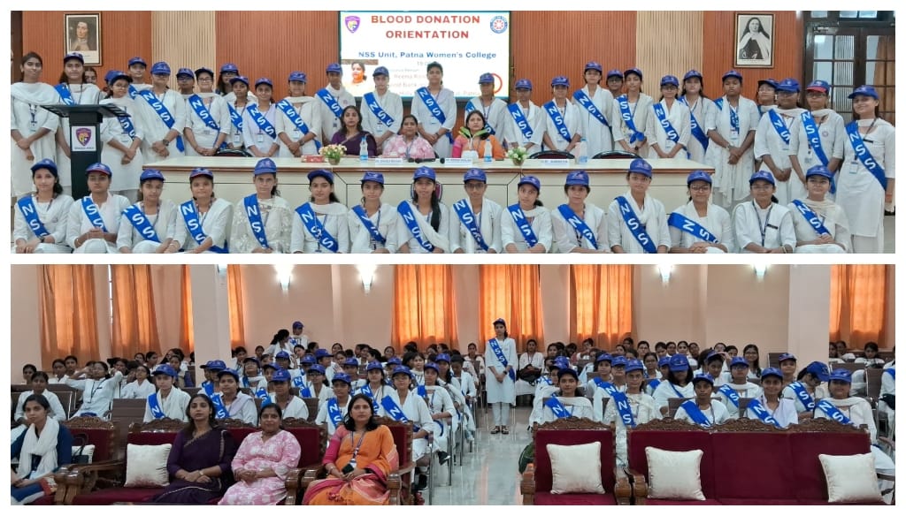 Blood Donation Orientation Programme Held at Patna Women's College