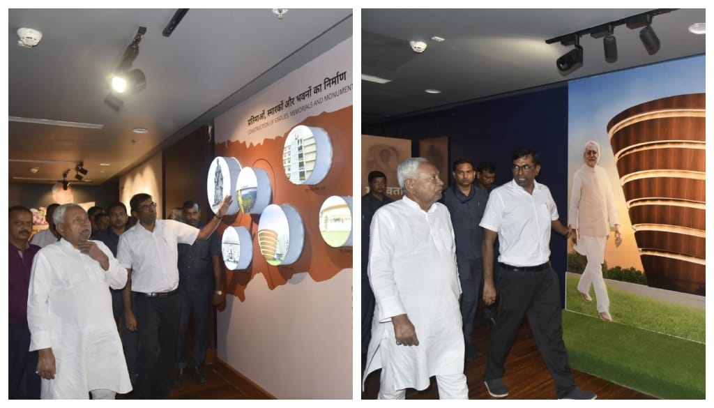 Chief Minister Inspects Bapu Tower Exhibits, Provides Guidelines for Final Touches