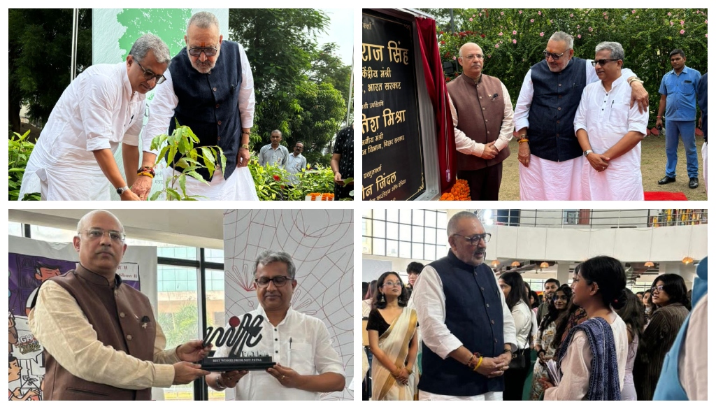 Union Textile Minister Giriraj Singh highlights fashion opportunities during NIFT Patna visit