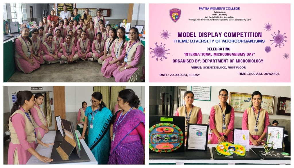 Patna Women’s College Hosts Model Display Competition to Celebrate International Microorganisms Day